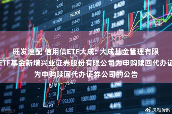 旺发速配 信用债ETF大成: 大成基金管理有限公司旗下部分ETF基金新增兴业证券股份有限公司为申购赎回代办证券公司的公告