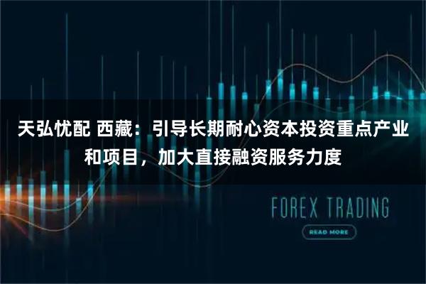 天弘忧配 西藏：引导长期耐心资本投资重点产业和项目，加大直接融资服务力度