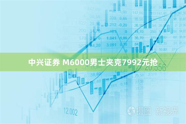 中兴证券 M6000男士夹克7992元抢